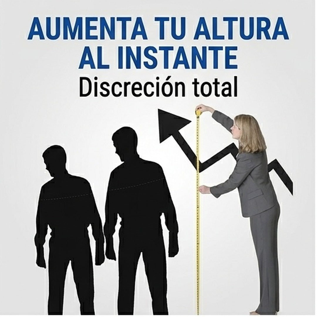 PLANTILLA AUMENTA ALTURA - CRECE AL INSTANTE!